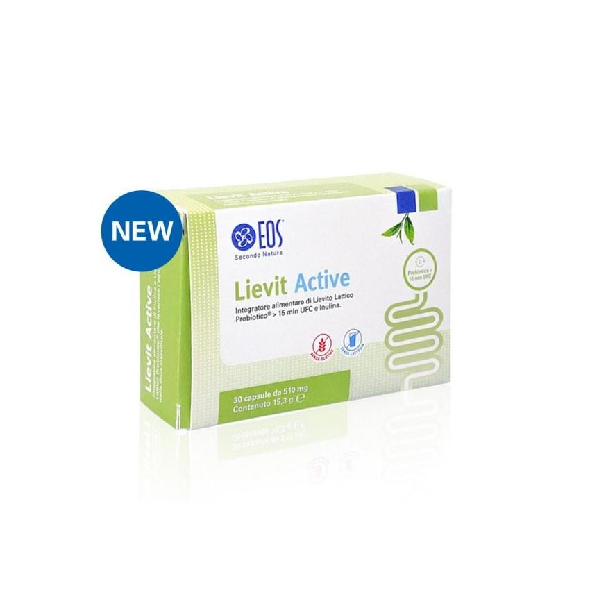 Eos Lievit Active - 30 Capsule per la Salute Intestinale