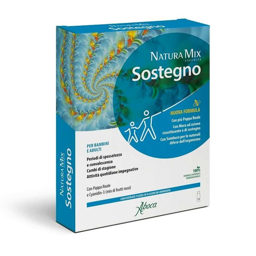 Aboca Natura Mix Advanced - 10 Flaconcini da 15ml