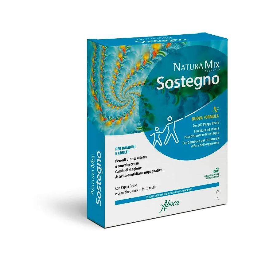 Aboca Natura Mix Advanced - 10 Flaconcini da 15ml