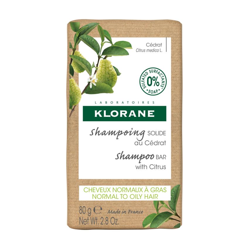 Shampoo Solido al Cedro di Klorane, 80g