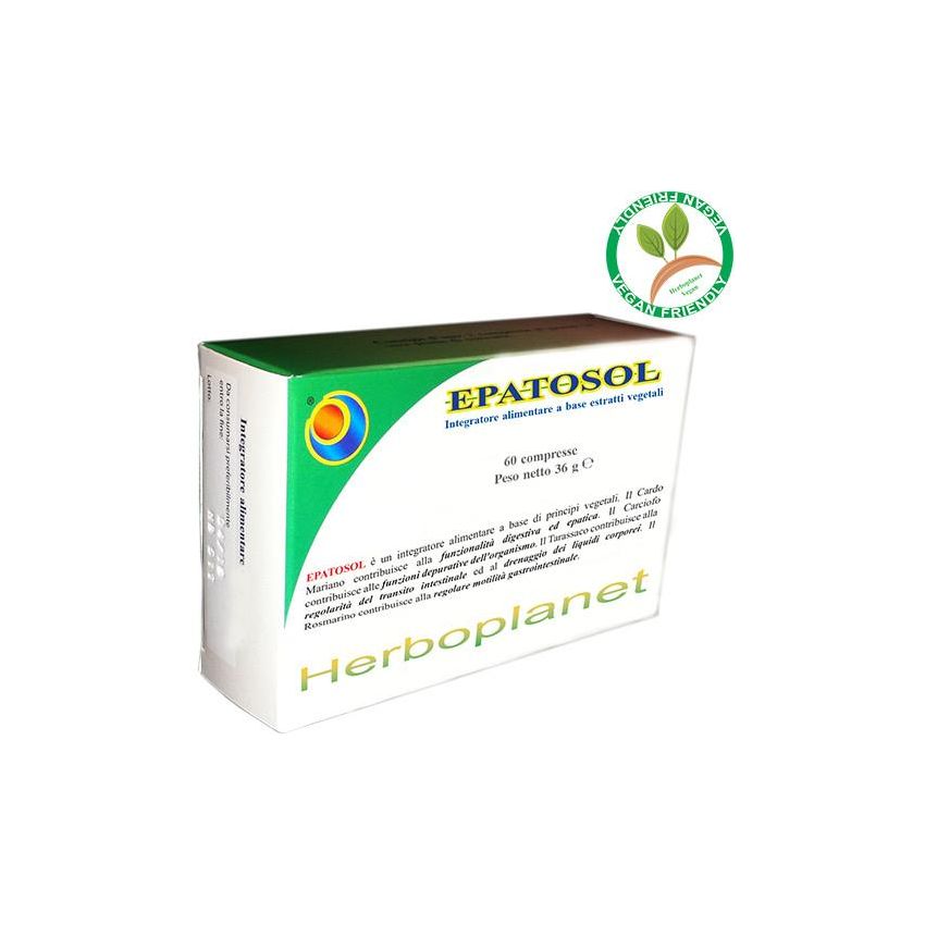 Epatosol Integratore per il Fegato - 60 Compresse