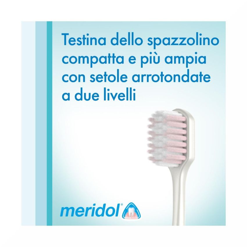Spazzolino Meridol con Protezione Completa - Morbido (1 Pezzo)