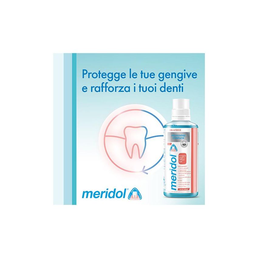 Meridol Collutorio 400ml per Protezione Completa