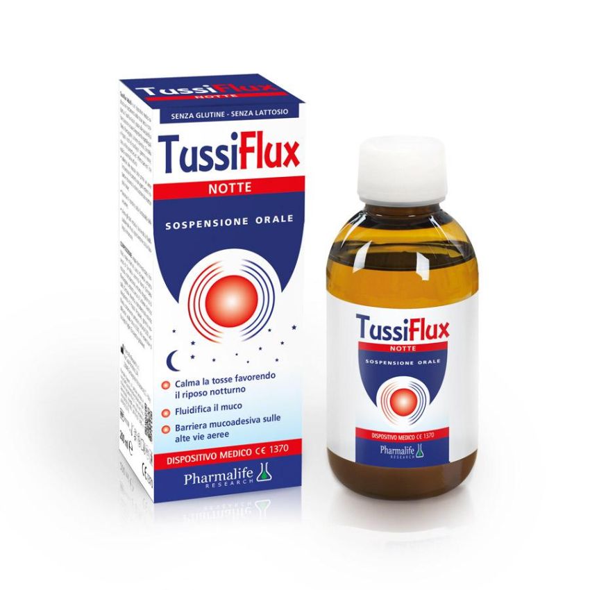 Tussiflux Notturno - Sciroppo per la Tosse 200ml