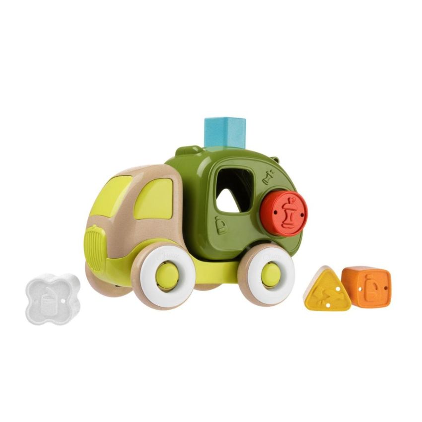 Chicco Lorry - Camioncino del Riciclo Eco-Friendly, 1 Pezzo
