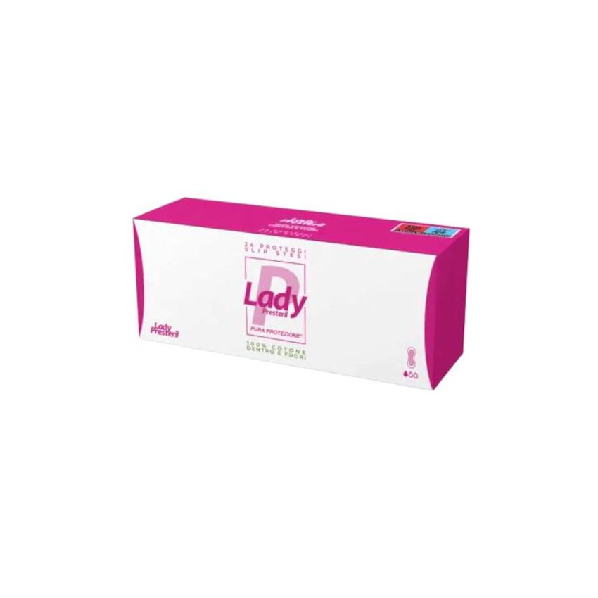 Proteggislip Presteril Lady in Cotone - Confezione da 24 Pezzi
