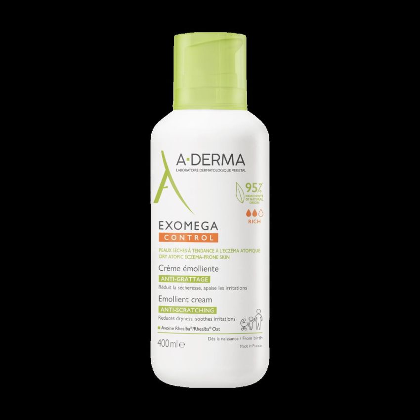 A-Derma Exomega Control Crema Emolliente 400ml
