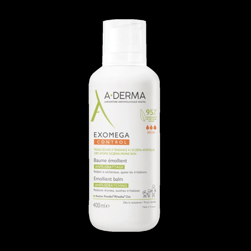 A-Derma Exomega Control Balsamo Emolliente 400ml