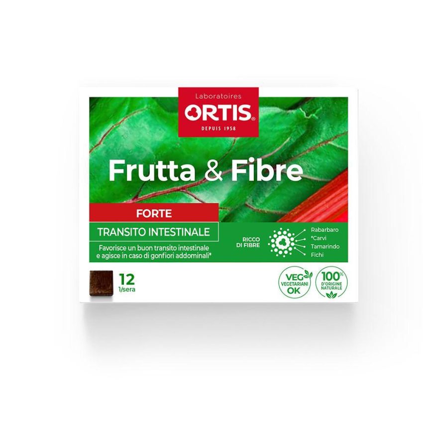 Frutta e Fibre Forte: Confezione da 12 Cubetti Salutari