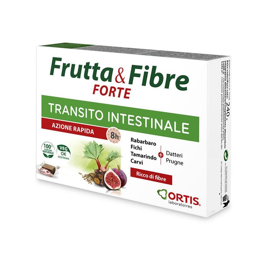 Frutta e Fibre Forte: Confezione da 12 Cubetti Salutari
