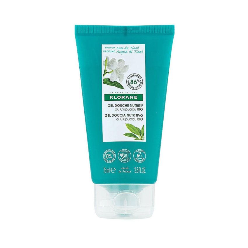 Klorane Gel Doccia al Profumo di Tiar√®, 75ml