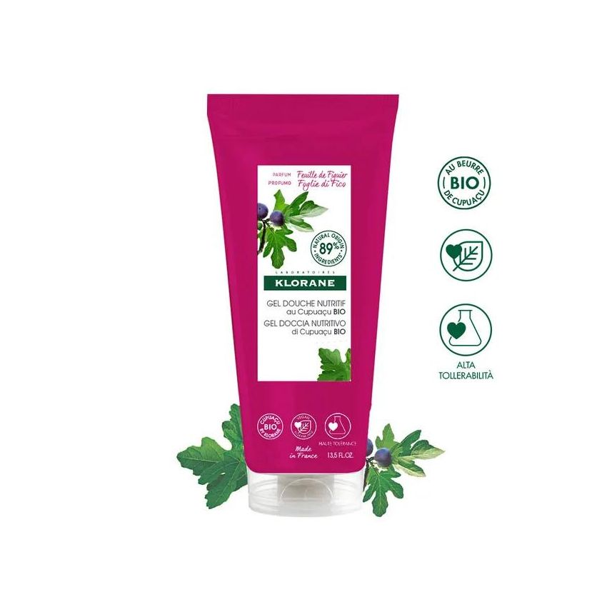 Klorane Gel Nutritivo per la Doccia con Cupuacu Bio - 75ml