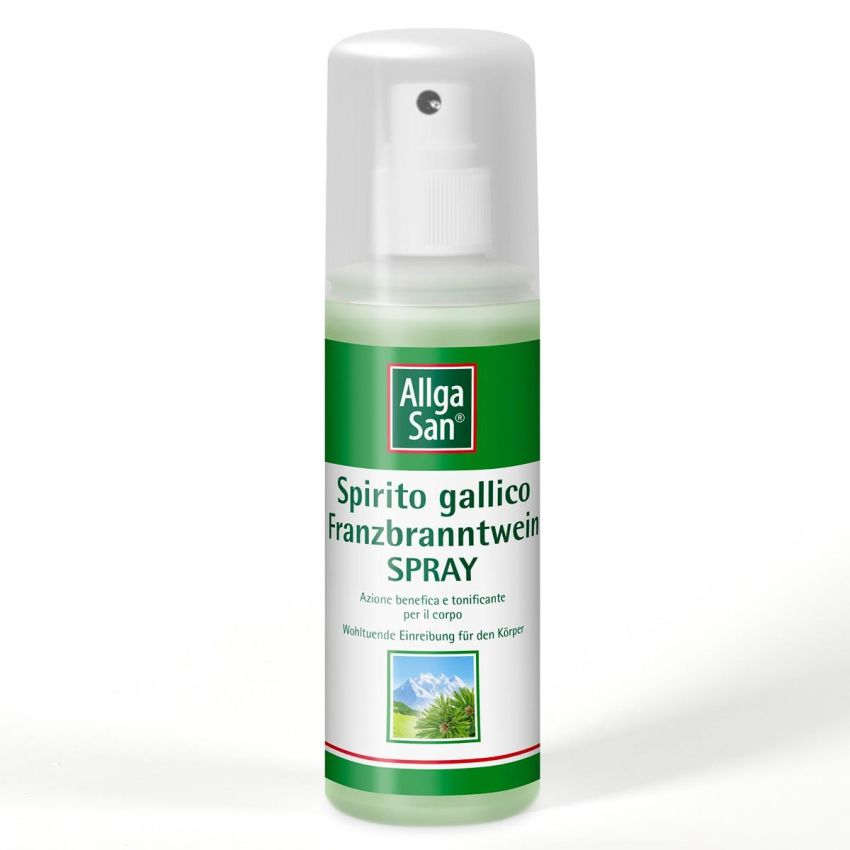 AllgaSan Gallica Spirit Spray Rilassante per Corpo e Schiena, 100ml