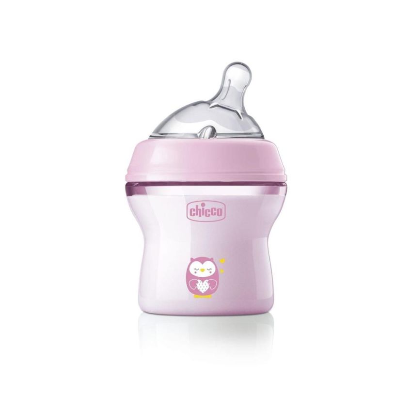 Chicco Natural Feeling Biberon per Neonate, Flusso Lento, 150 ml