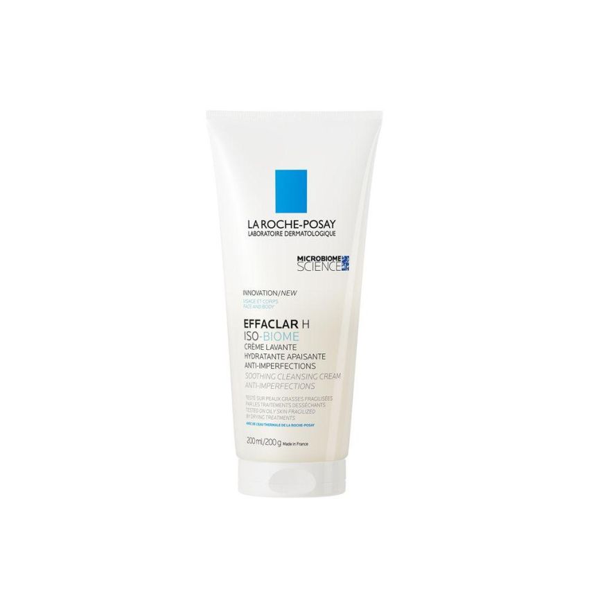 Detergente Viso Effaclar H Iso-Biome 200 ml di La Roche-Posay