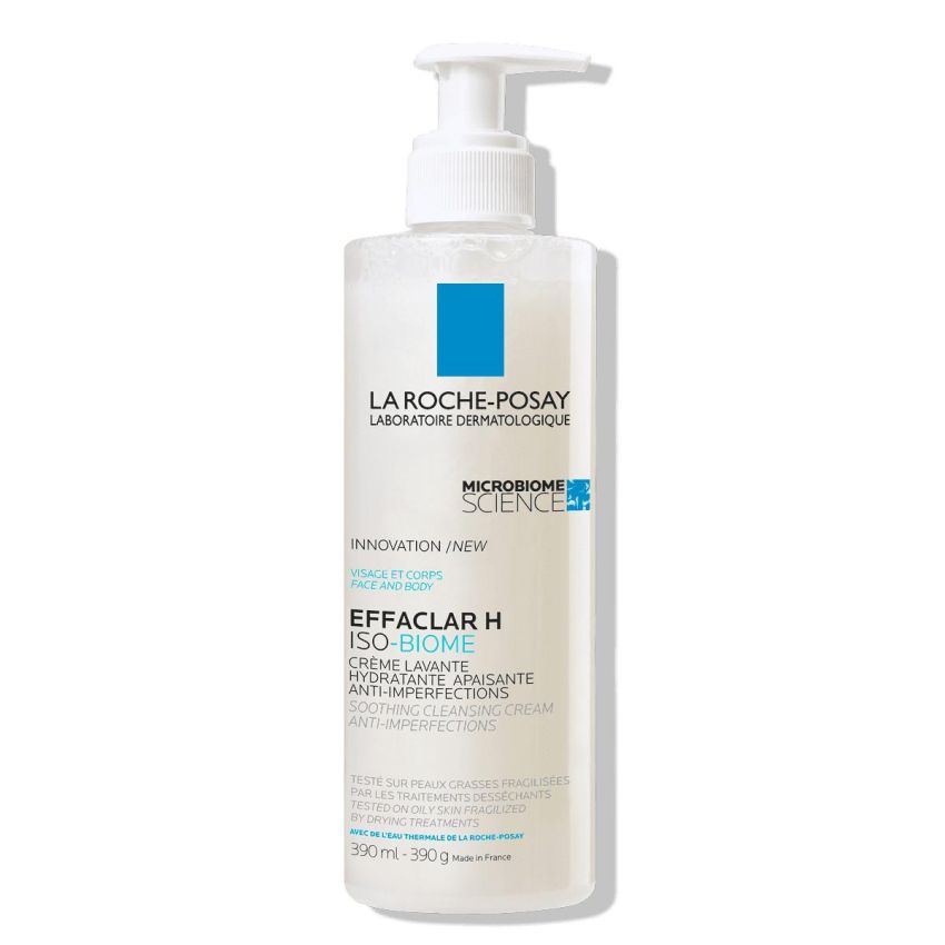 La Roche-Posay Effaclar H Iso-Biome - Crema Detergente Viso 400ml