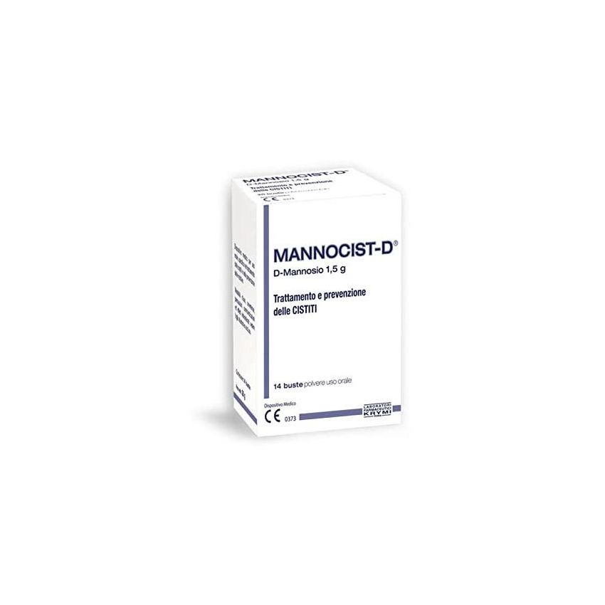 Mannocist-D Supplemento Urinario - Pacchetto da 14 Bustine da 1,5g