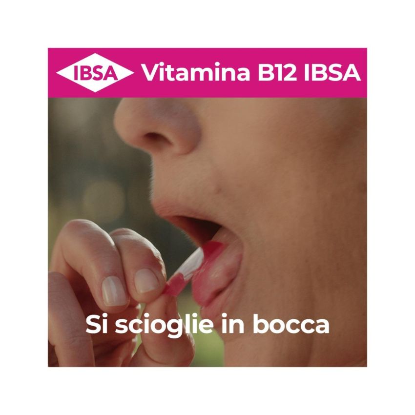 Ibsa Vitamina B12 - Confezione da 30 Pastiglie Orali