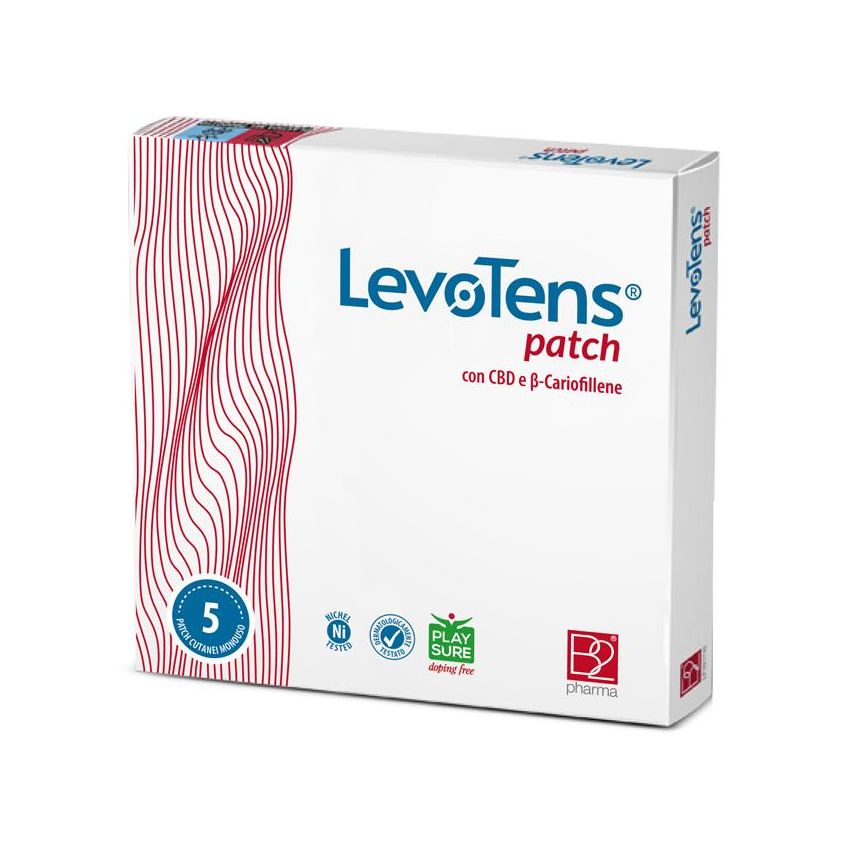 Levotens Cerotti Cutanei - Confezione da 5 Pezzi