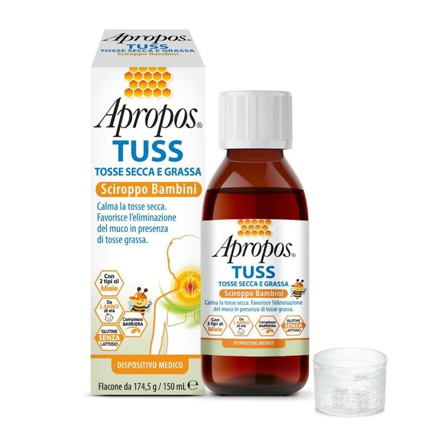 Apropos Tuss Sciroppo per Tosse per Bambini - 150ml