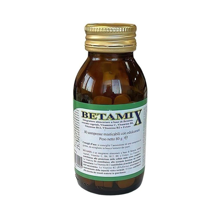 Betamix: Masticabili Compresse da 80 Pezzi