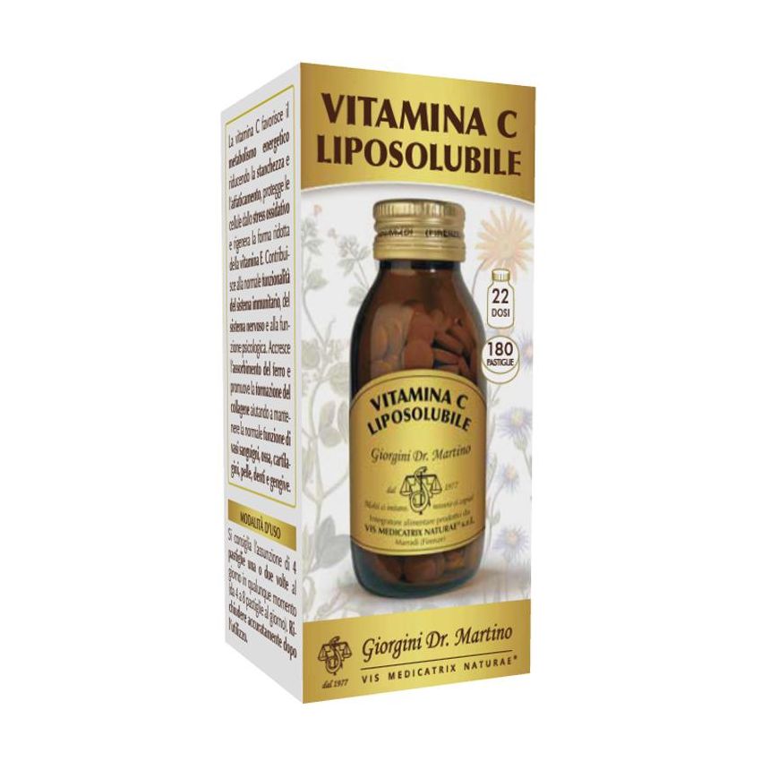 Liposolubile Vitamina C - 180 Pastiglie