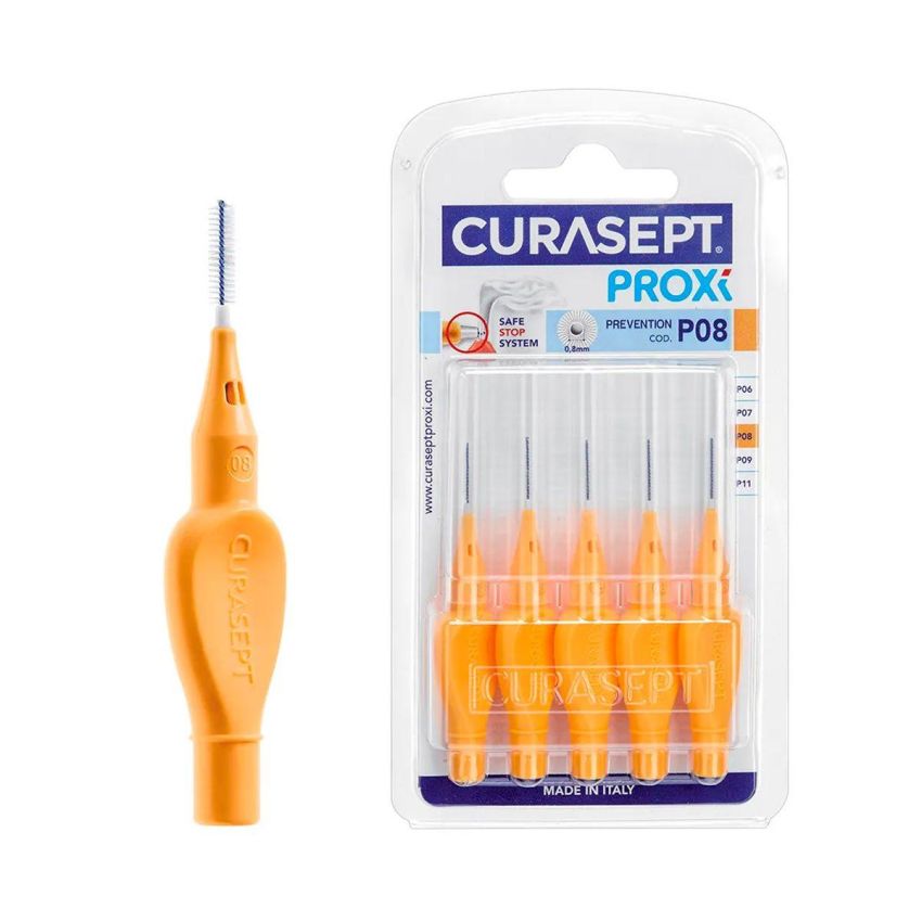 Curasept Proxi Prevention - Scovolini Interdentali 0.8mm (6 Pezzi)