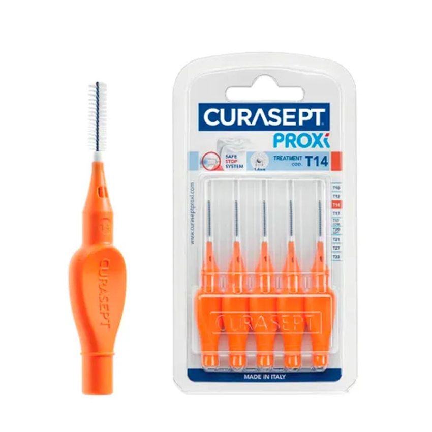 Curasept Proxi T14 Spazzolino Interdentale Arancione - 6 Pezzi