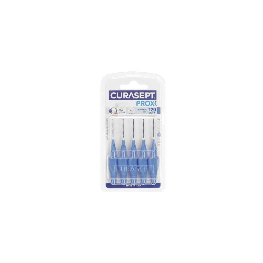 Curasept Proxi Blue T20 Scovolino Professionale Soft - Pacco da 5