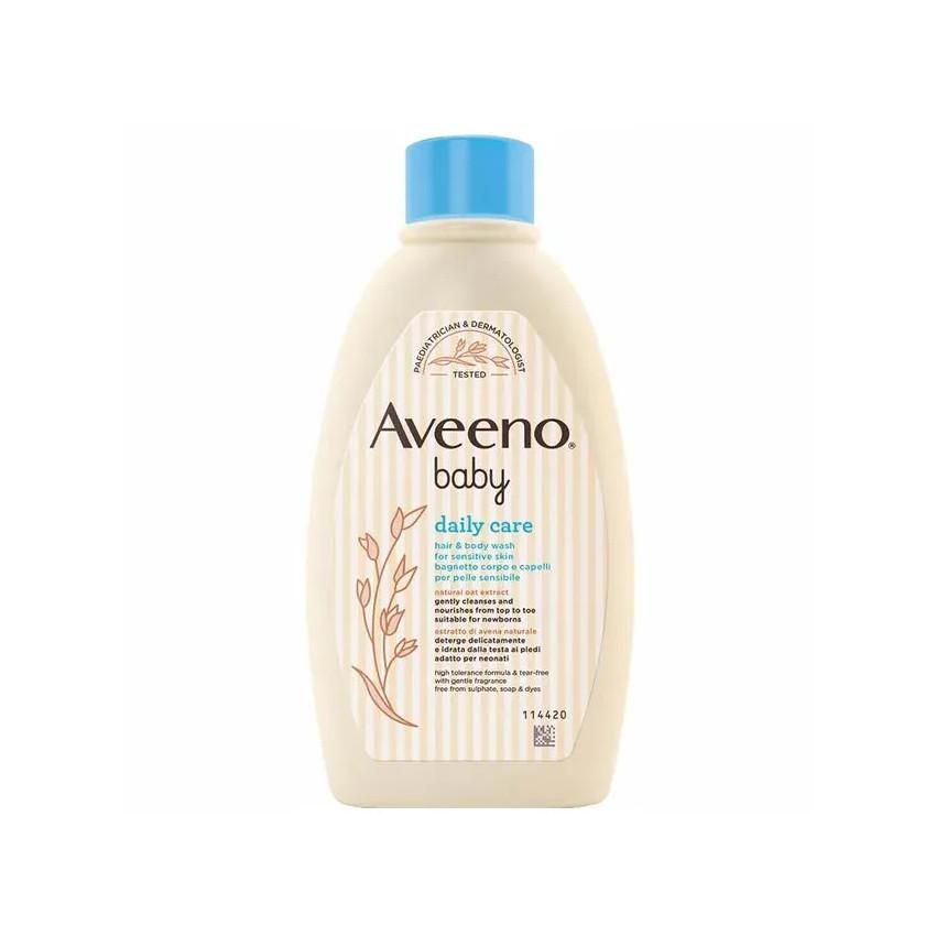 Aveeno Baby Daily Care - Bagnetto 2 in 1 per Corpo e Capelli, 250ml