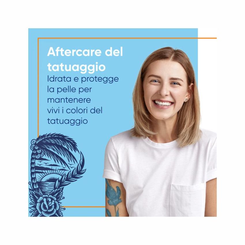 Crema Solare Protettiva SPF 50+ Bepanthenol Tattoo - 50ml