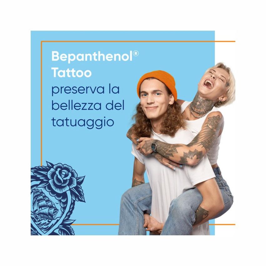 Bepanthenol Tattoo - Detergente Gel Delicato senza Sapone, 200ml