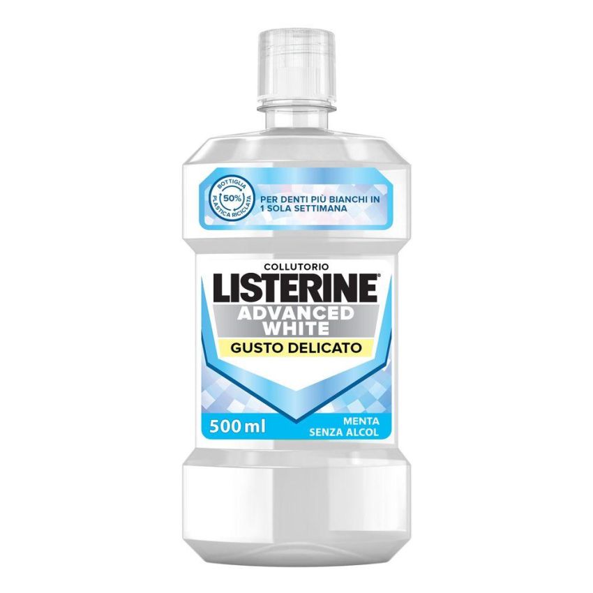 Collutorio Listerine Advanced White 500ml - Gusto Delicato