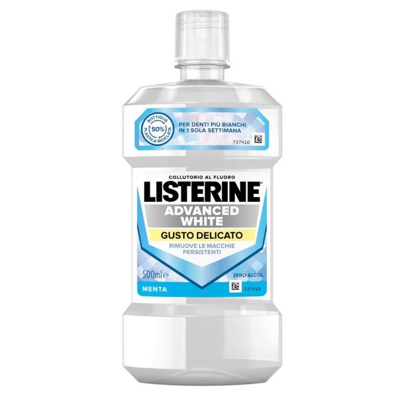 Collutorio Listerine Advanced White 500ml - Gusto Delicato
