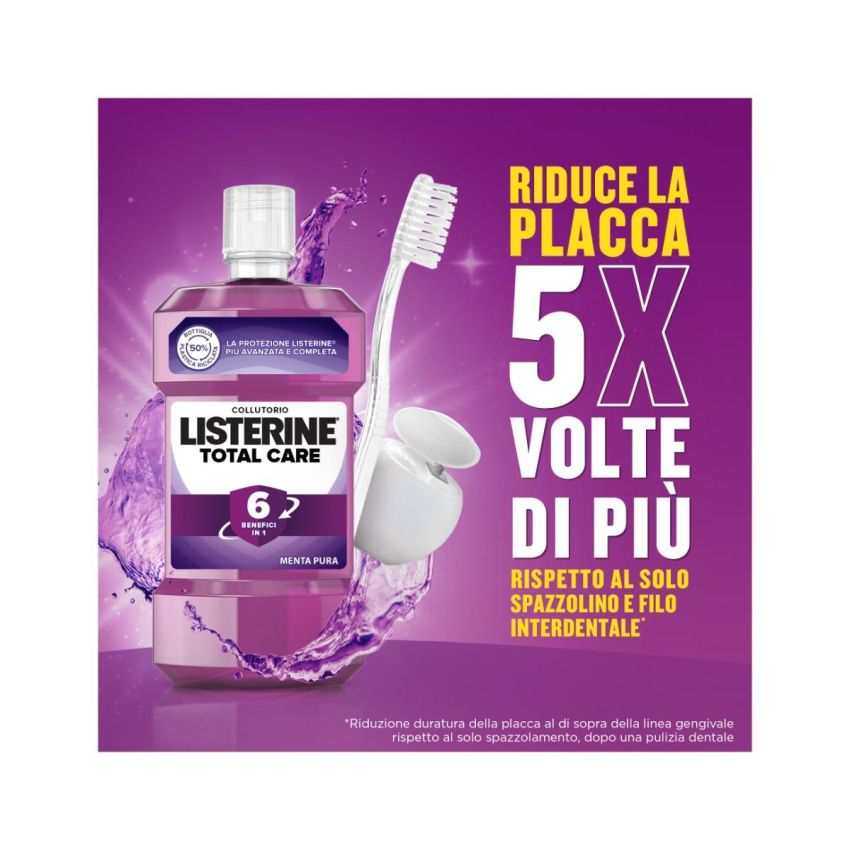 Collutorio Listerine Total Care 500ml