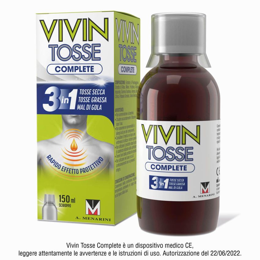 Vivin Complete Sciroppo per la Tosse - 150ml