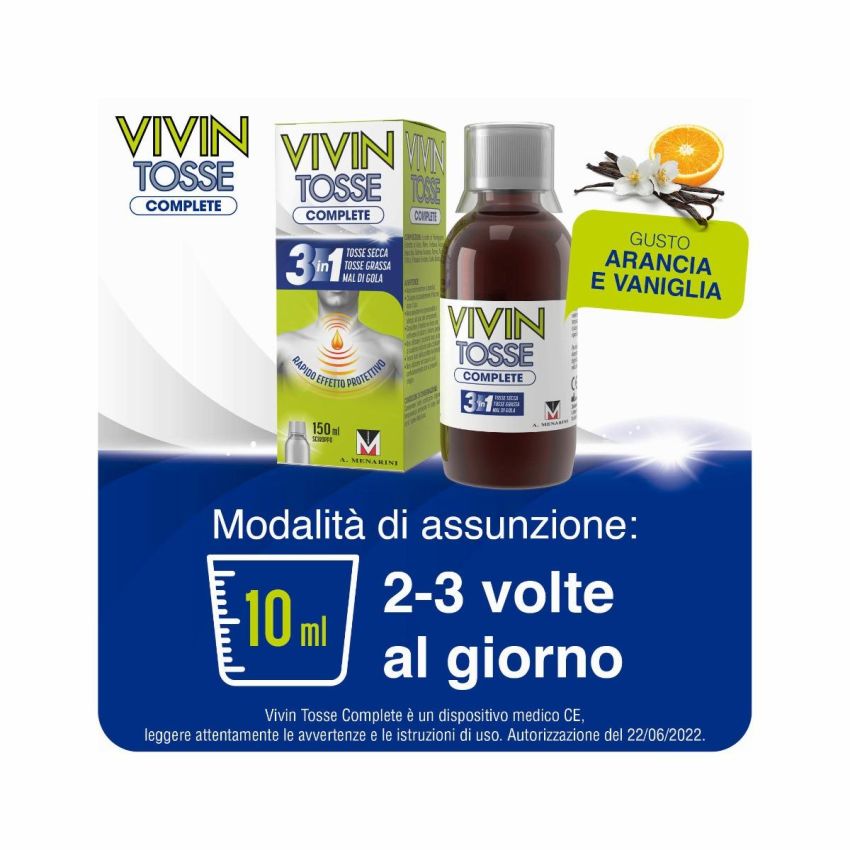 Vivin Complete Sciroppo per la Tosse - 150ml