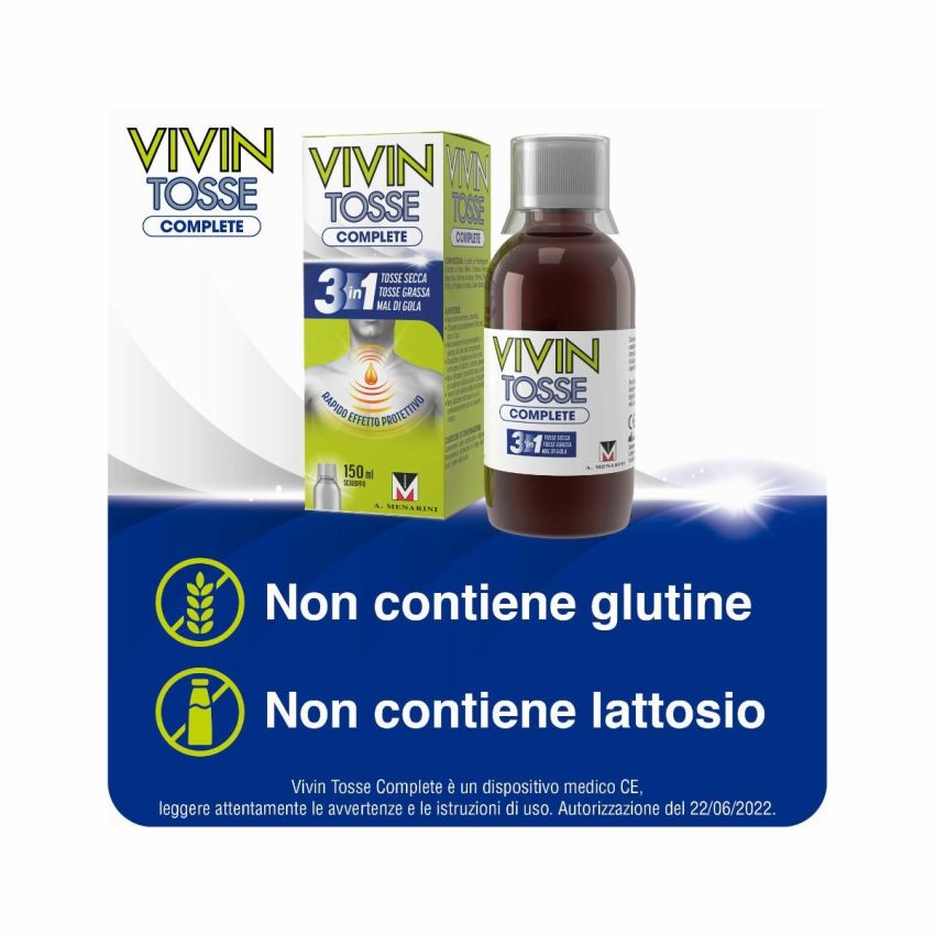 Vivin Complete Sciroppo per la Tosse - 150ml