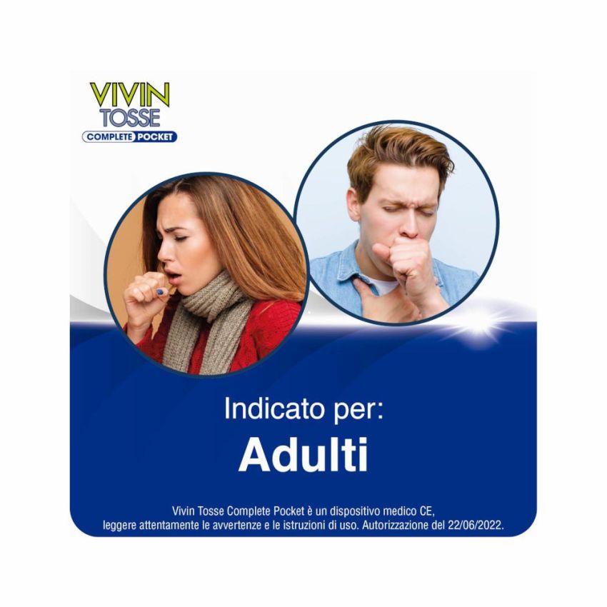Vivin Tosse Completa: Pacchetto da 14 Bustine Monodose Portatili