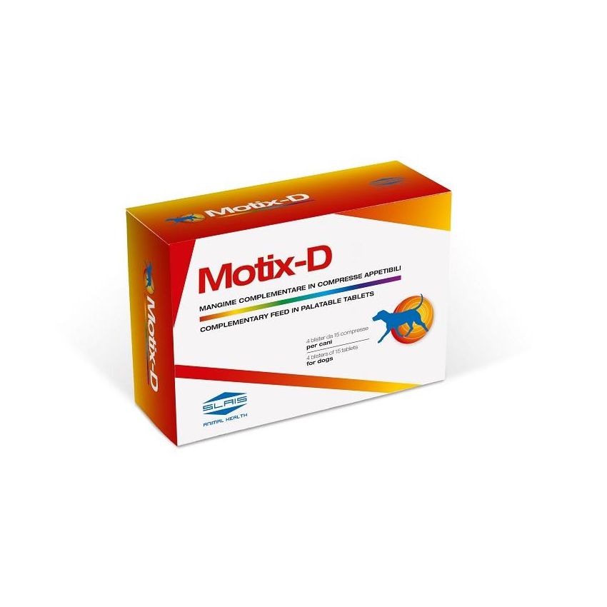 Motix-D Integratore Nutrizionale Avanzato per Cani - 60 Compresse