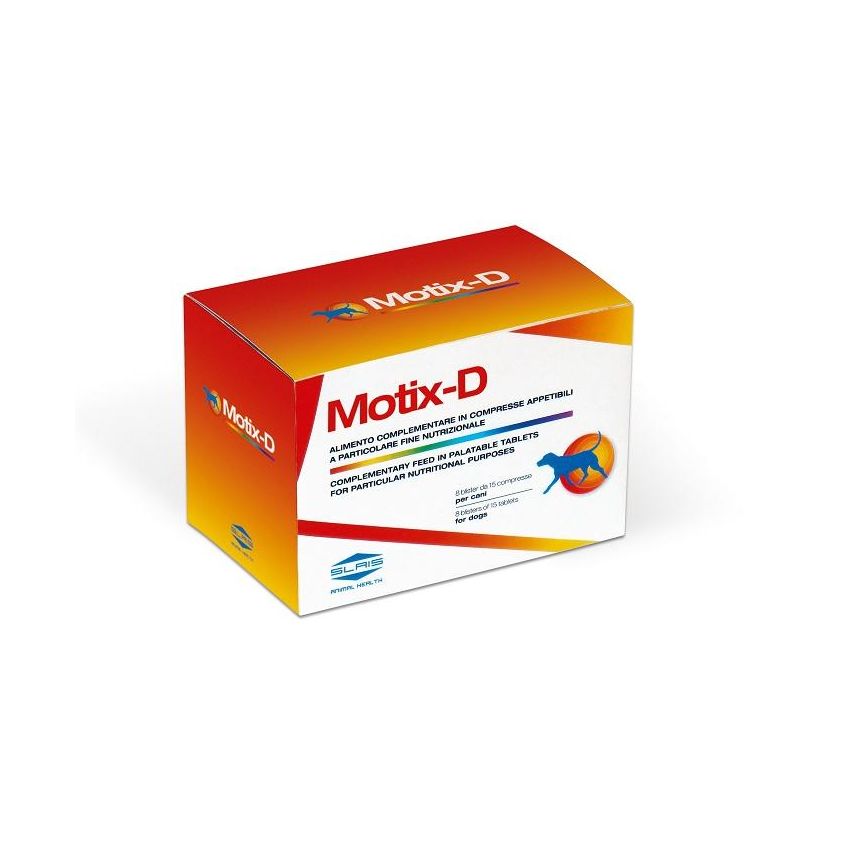Motix-D Supplemento Nutrizionale Avanzato per Cani - 120 Compresse