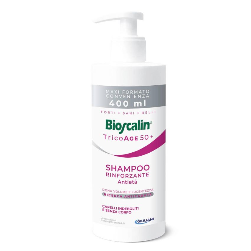 Bioscalin Tricoage Shampoo Rinforzante Ridensificante 400ml