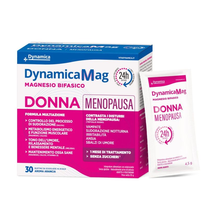Dynamicamag Donna - Integratore per Menopausa, 30 Bustine