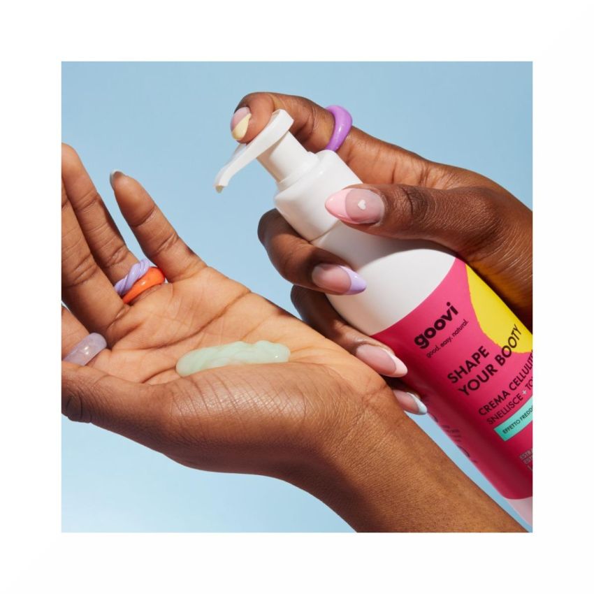 Goovi Crema Anticellulite con Effetto Rinfrescante, 240ml