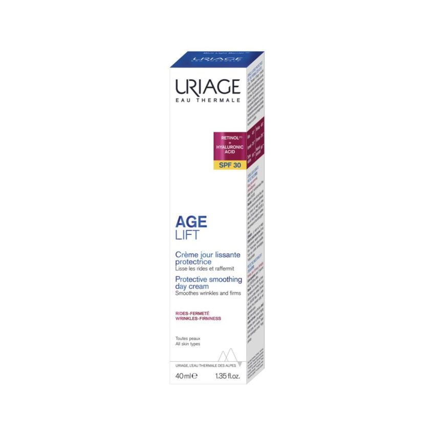 Uriage Age Lift Crema Levigante per il Giorno SPF30, 40ml