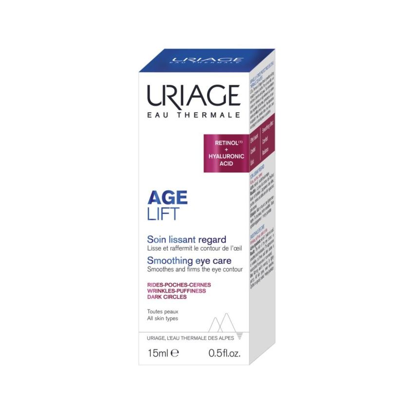 Uriage Age Lift - Trattamento Antirughe Levigante per Contorno Occhi 15ml