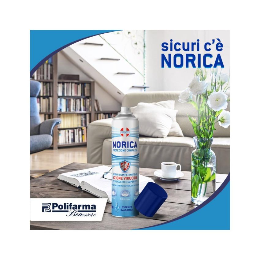 Spray Disinfettante Norica - Azione Virucida Completa - 300ml