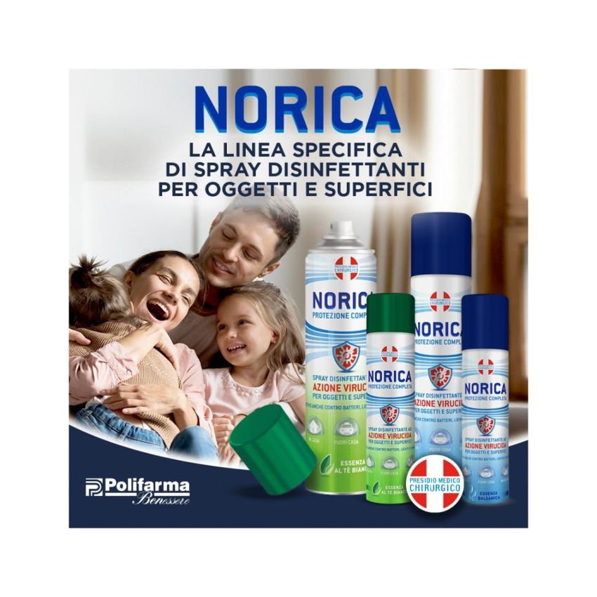 Spray Disinfettante Norica - Azione Virucida Completa - 300ml