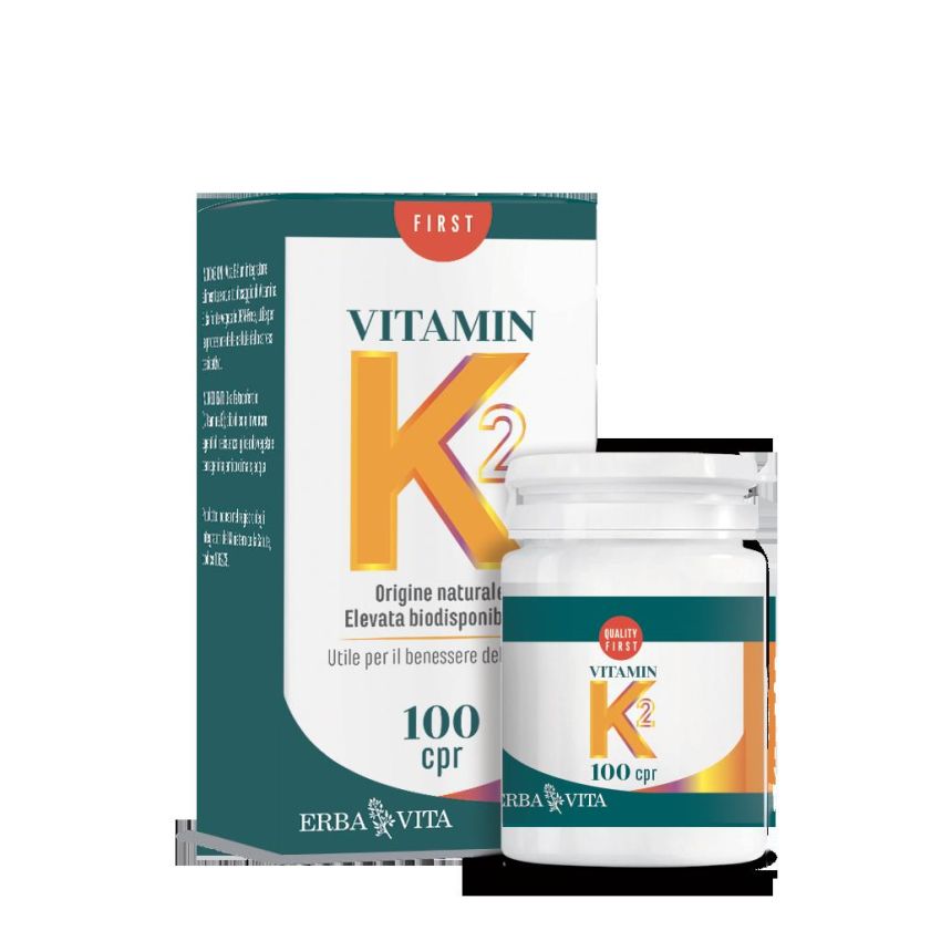 Erba Vita - 100 Compresse di Vitamina K2