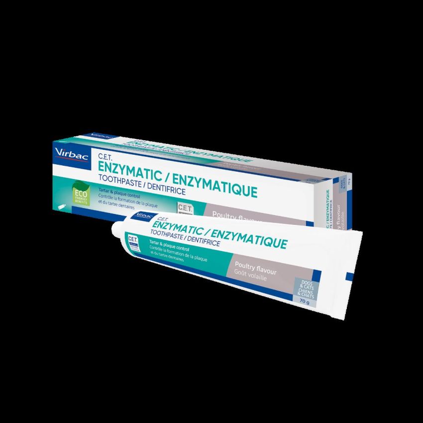 Virbac Dentifricio Enzimatico per Cani e Gatti - 70g